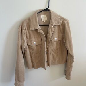 Tan Corduroy Jacket